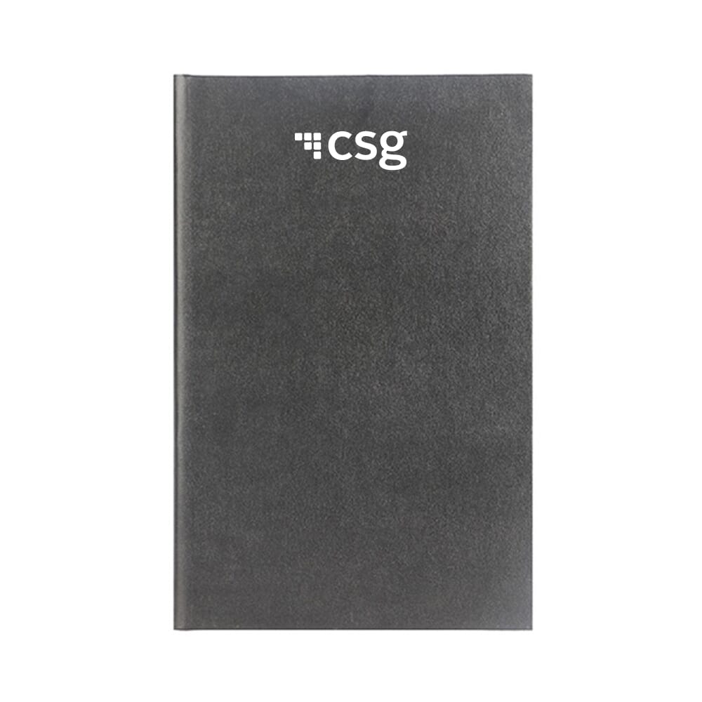 Ebony Notebook- Black- A5- 96 Sheets